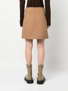 MAX MARA - Wool Mini Skirt