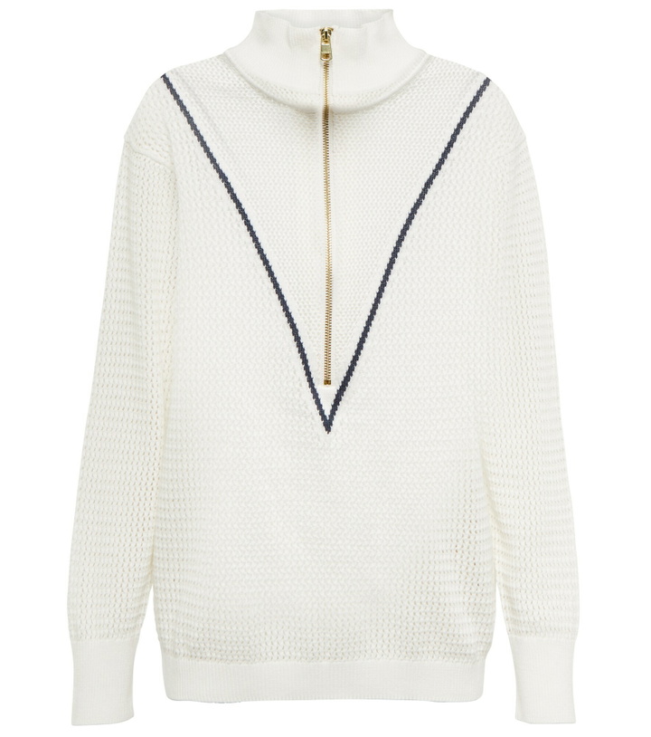 Photo: Varley - Tennis Calva cotton sweater
