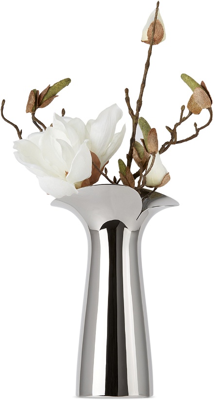 Photo: Georg Jensen Stainless Steel Medium Bloom Botanica Vase