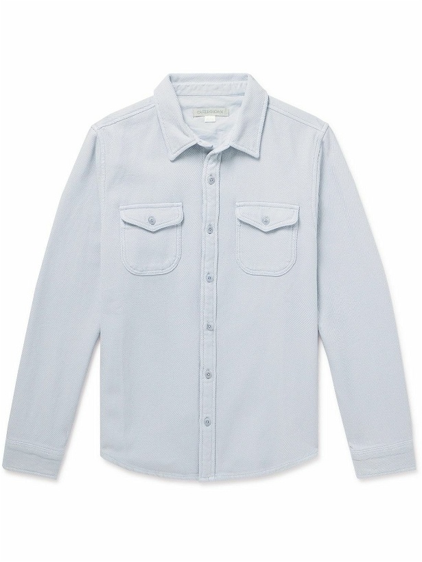 Photo: Outerknown - Woven Organic Cotton-Twill Shirt - Blue
