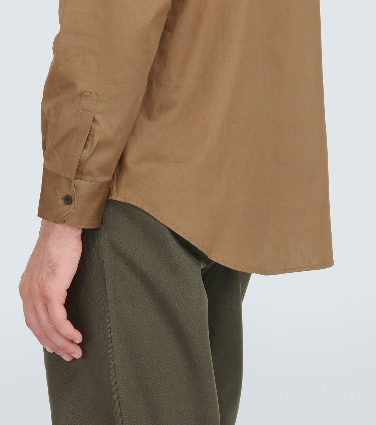 GR10K Cotton poplin shirt