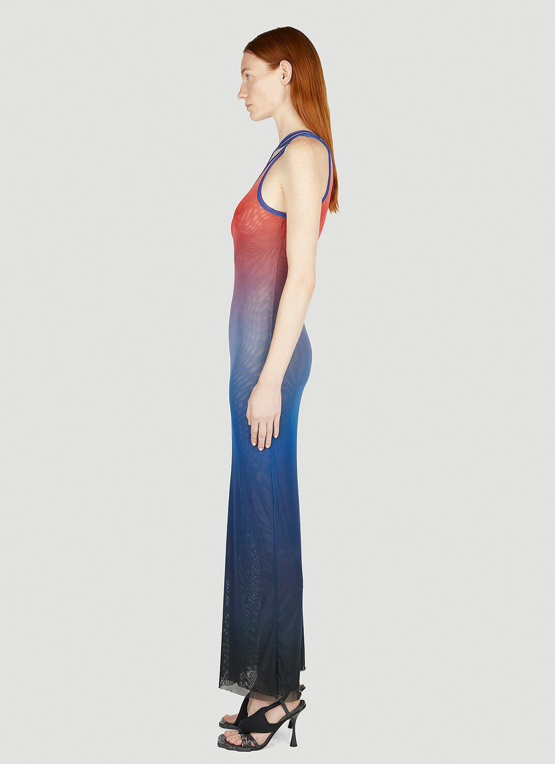 Ottolinger Mesh Tank Maxi Dress