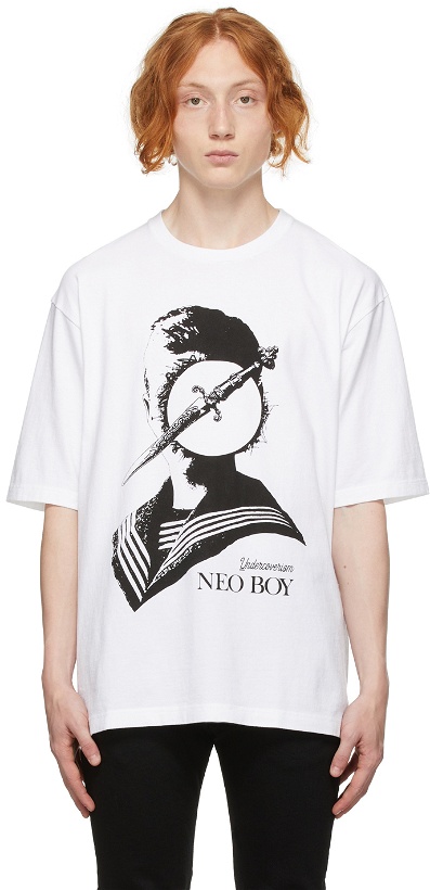 Photo: Undercoverism White 'Neo Boy' T-Shirt