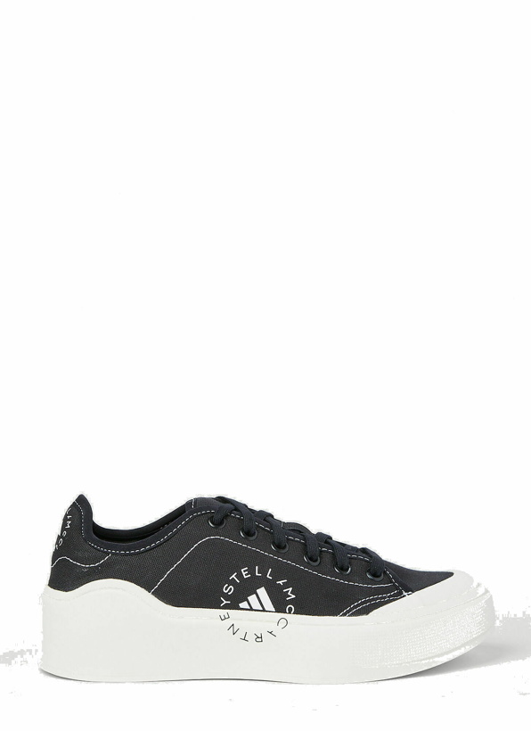 Photo: adidas by Stella McCartney - Court Sneakers in Black