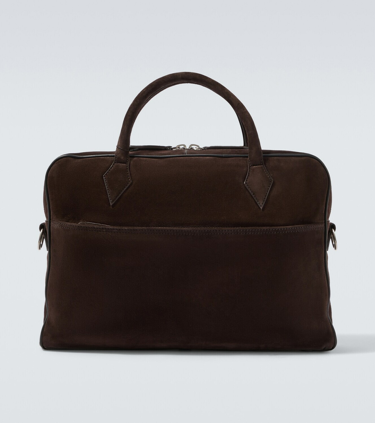Métier Closer Slim suede briefcase