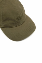 Diesel Baseball cap in washed cotton twill - Caps Mens in Green