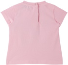 Miss Blumarine Baby Pink Butterfly T-Shirt