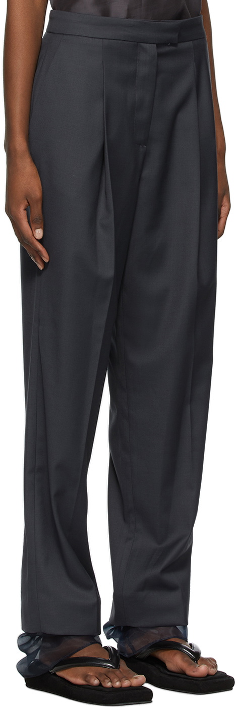 Jwl-chiffon Wide-leg Pants Women Spring Summer New Drape High-waissted  Split Trousers Loose Double-layer Thin Pants Female | Fruugo TR
