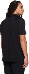 Reigning Champ Black Raglan Polo