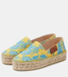 Etro Printed canvas espadrilles