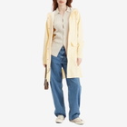 Rains Women's Curve Long Jacket in Gleam