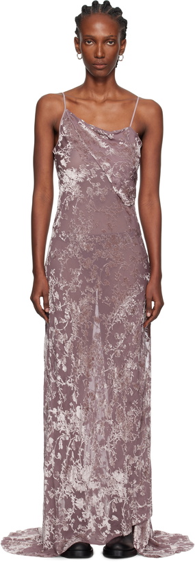 Photo: Ann Demeulemeester Pink Aaricia Bias Slip Maxi Dress