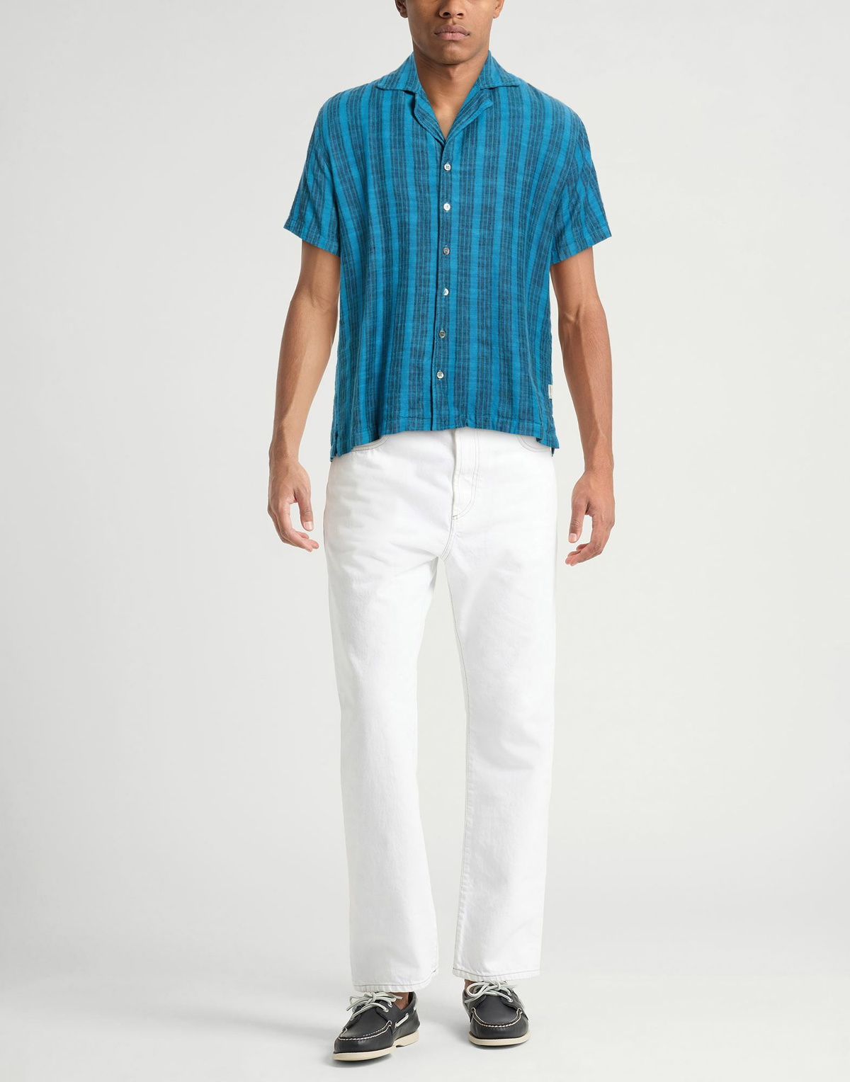 Crossley Mens Shirt Azure