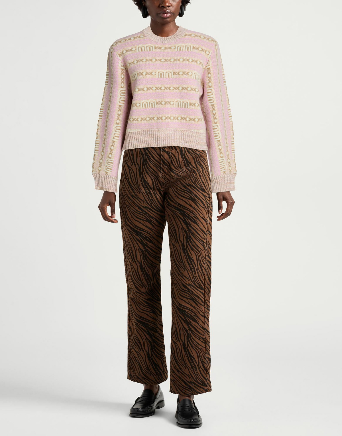 Maje Womens Sweater in Pink