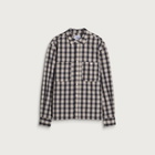 Butter Goods Men's Shadow Plaid Shirt in Tan