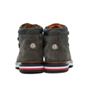 Moncler Grey Suede Peak Boots