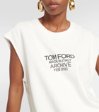 Tom Ford Logo cotton jersey T-shirt