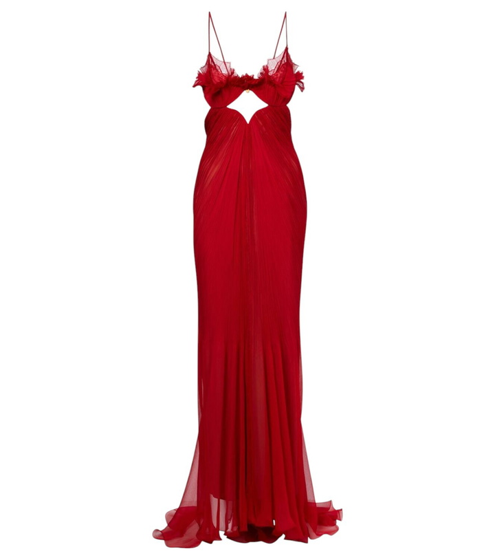 Photo: Maria Lucia Hohan Ariadne ruffled open-back gown