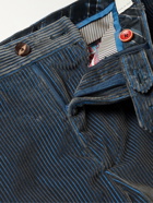 ETRO - Cotton-Corduroy Suit Trousers - Gray
