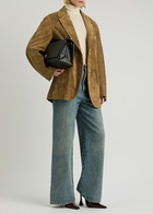 Arma Benny Suede Blazer Olive