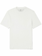 Brunello Cucinelli - Cotton and Silk-Blend Jersey T-Shirt - White