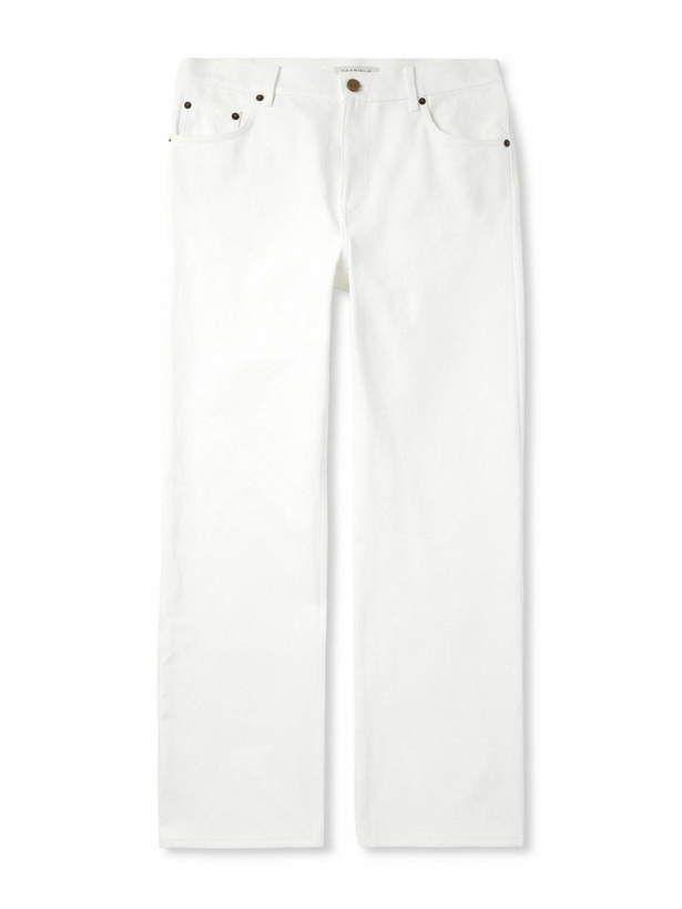 Photo: Gabriela Hearst - Rey Straight-Leg Jeans - White