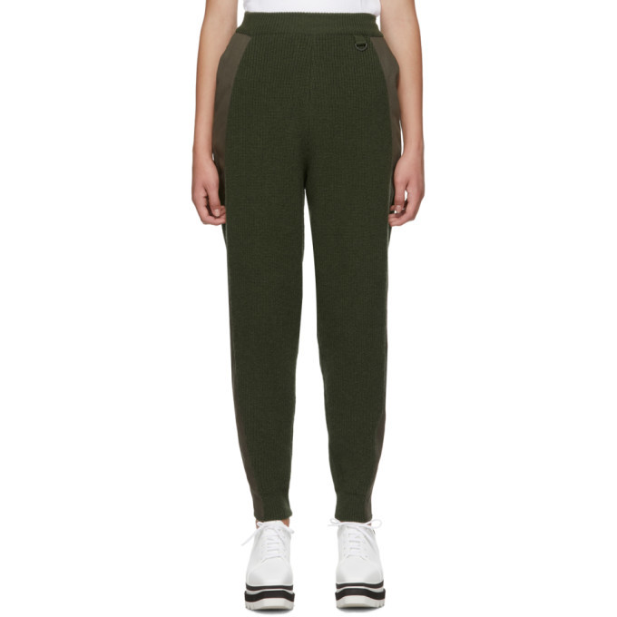 Photo: Stella McCartney Khaki Knit Military Lounge Pants