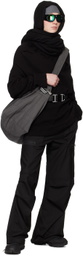 BRYAN JIMENÈZ SSENSE Exclusive Black Uniform Cargo Pants