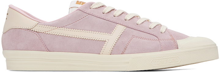 Photo: TOM FORD Pink Jarvis Sneakers