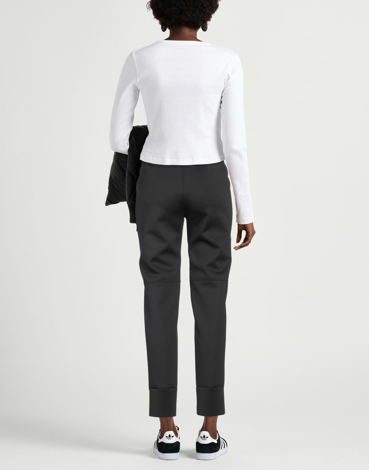 Jijil Womens Pants in Black