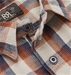 RRL - Checked Cotton Half-Placket Shirt - Men - Red
