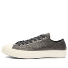 Converse Men's Chuck Taylor 1970s Snake Ox Sneaker in Black/Egret