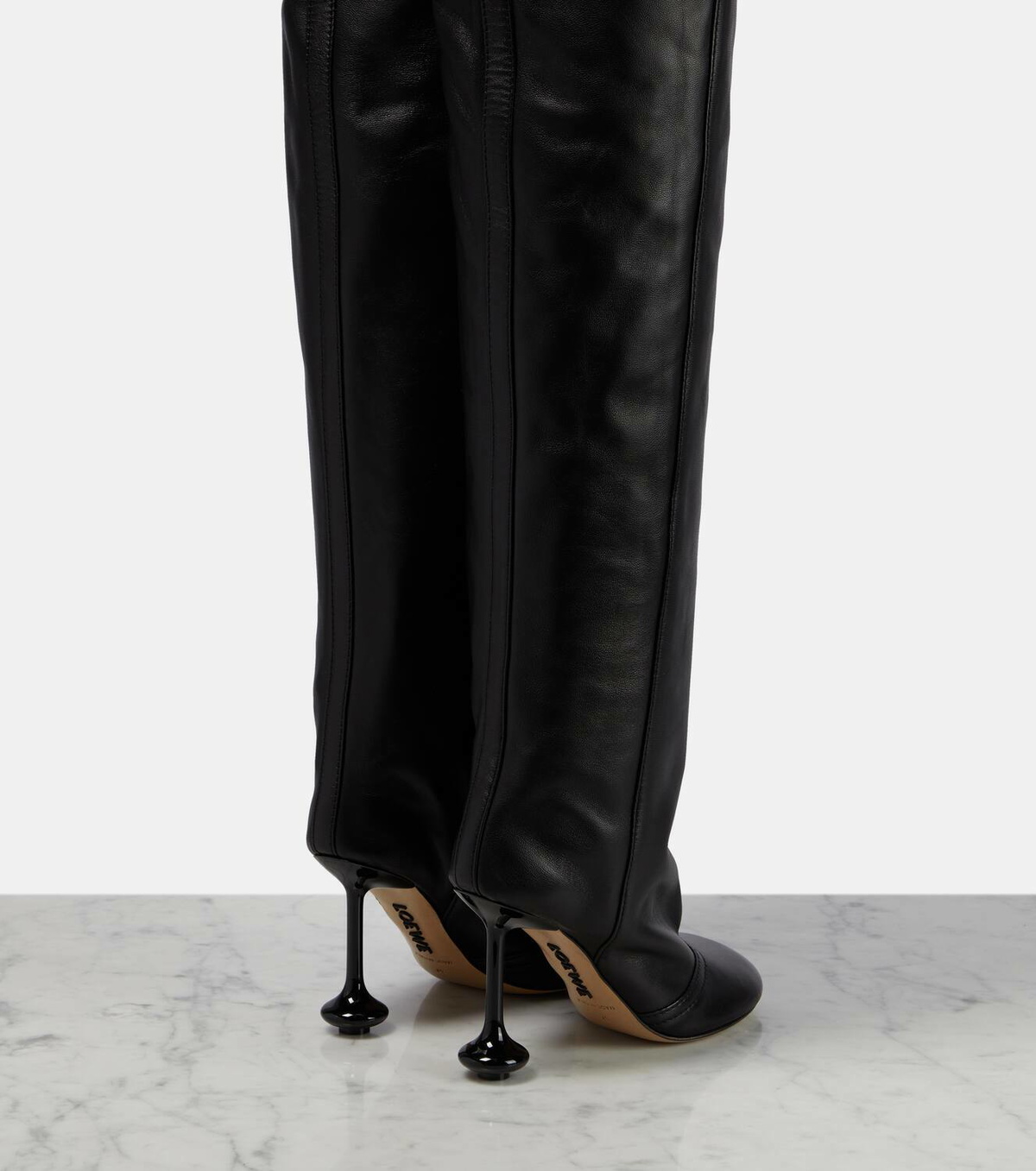 Langkawi 付属品付き【ほぼ未使用】LOEWE Loewe Toy leather over-the-knee boots Loewe