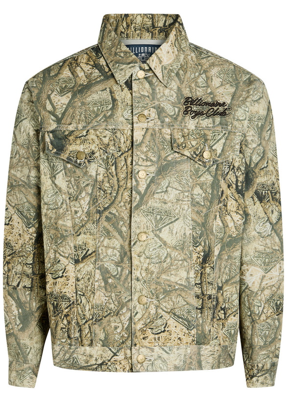 Photo: Billionaire Boys Club Camouflage Logo-embroidered Cotton Jacket Multicoloured 1