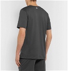 Schiesser - Josef Cotton-Jersey Pyjama T-shirt - Dark gray