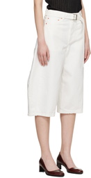 sacai Off-White Denim Jeans