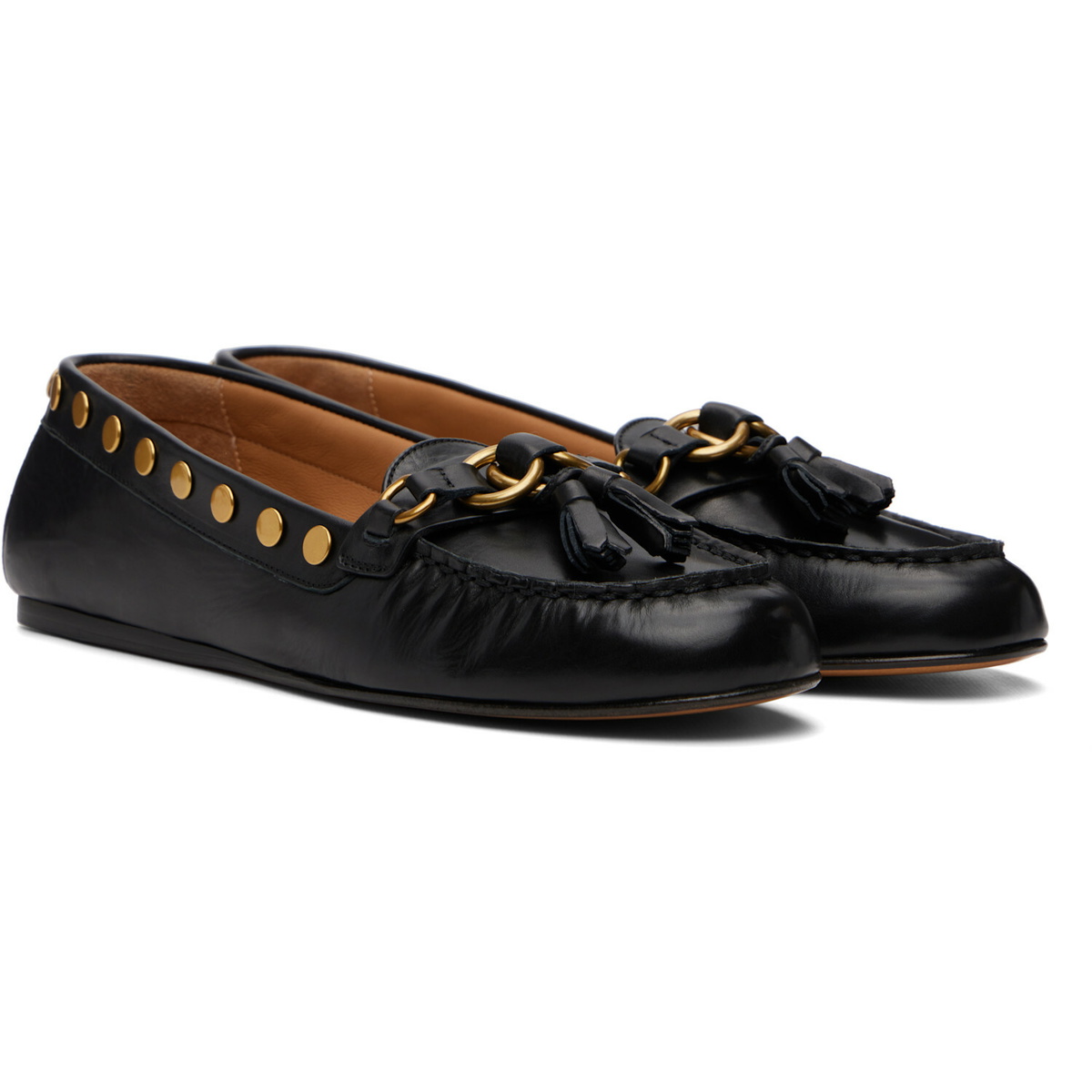 Isabel Marant Black Faxel Loafers