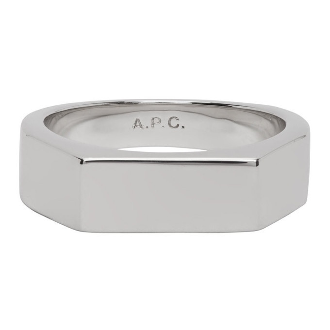 Photo: A.P.C. Silver Max Ring