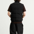 Stone Island Men's Nylon Metal EcoNyl Down Vest in Black