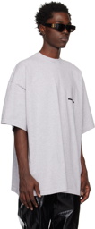 Balenciaga Gray Strike 1917 T-Shirt