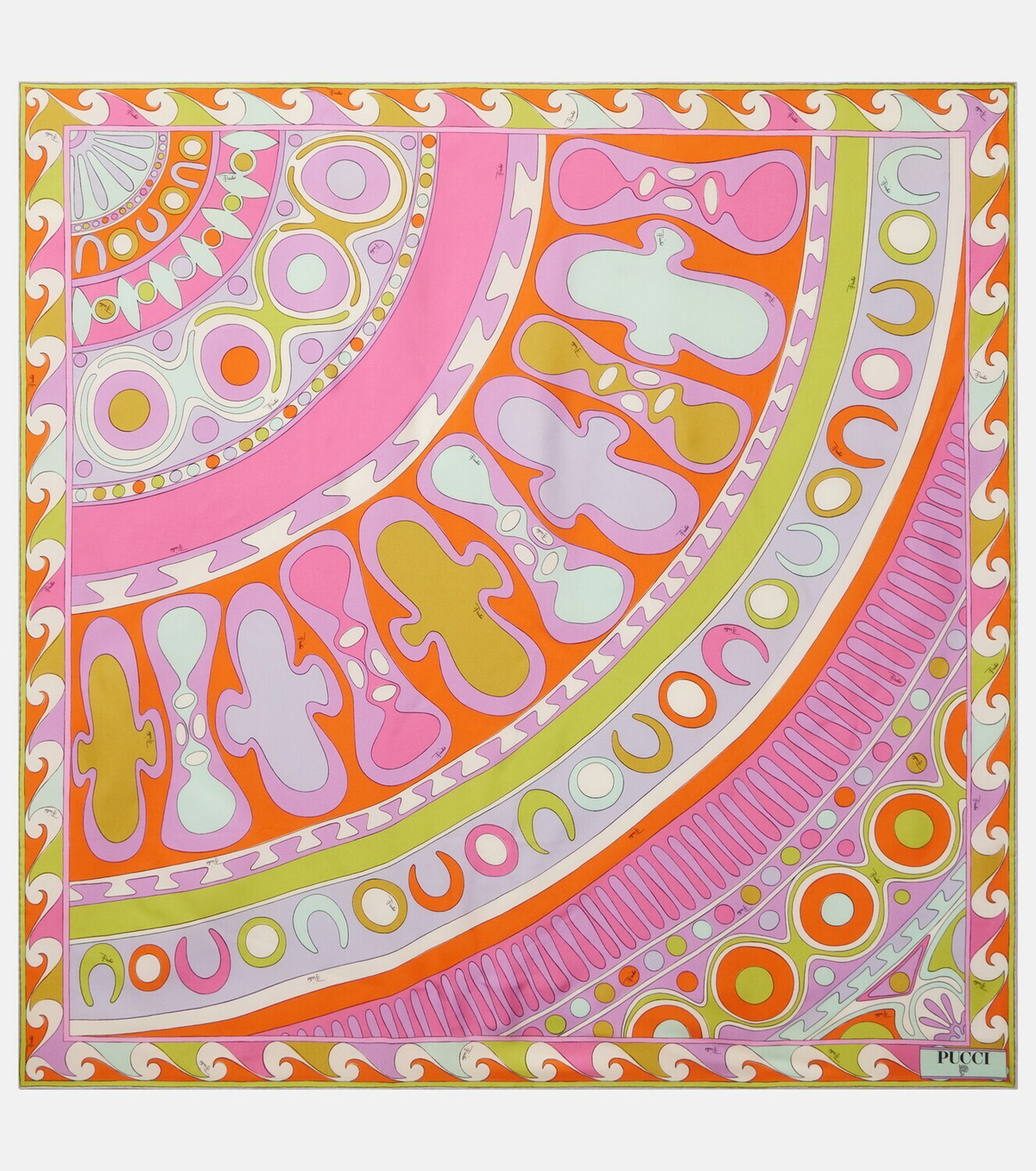Pucci Soleil silk twill scarf