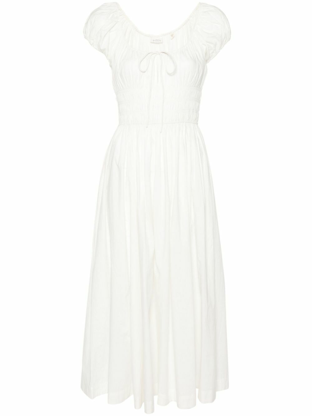 DÔEN White Quinn Dress