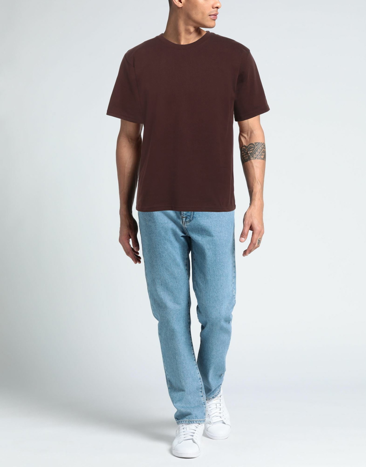 Nike Mens T-shirt Chocolate in Brown