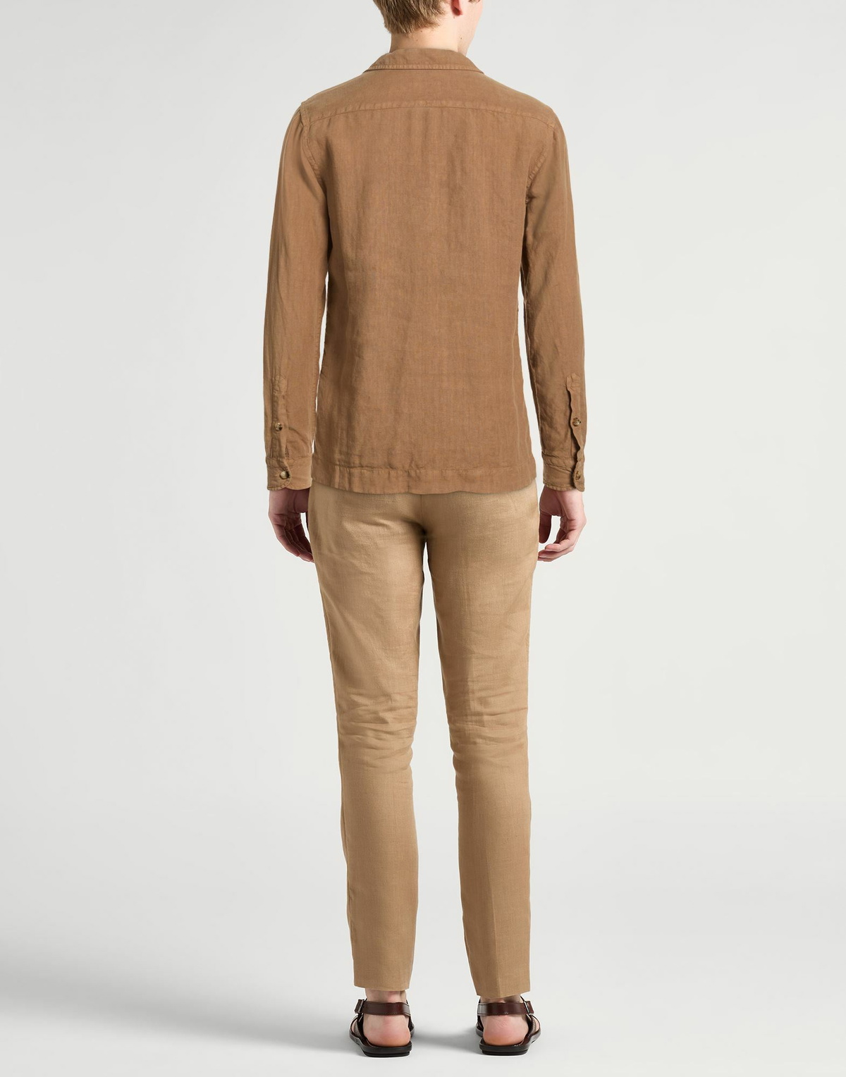 Boglioli Mens Shirt in Light brown