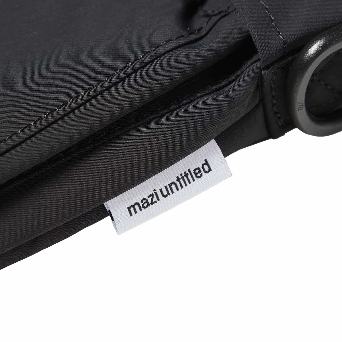 Mazi Untitled Helmet Bag in Black 