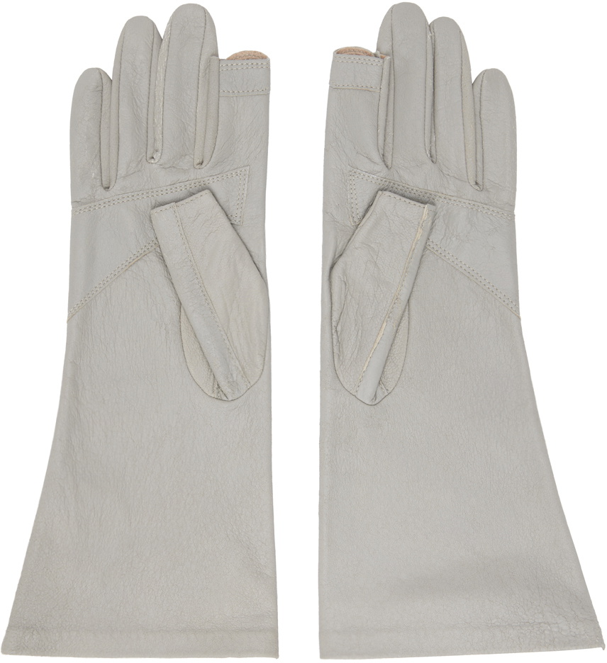 【関税＆送料込み】Rick Owens Bean Blister Gloves Rick Owens Bean Blister Gloves | Yellow | FARFETCH