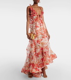 Zimmermann Tranquillity floral silk organza gown