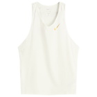 Nike Running Men's Aeroswift x Jakob Vest in Sail/Gold