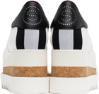 Stella McCartney White Sneak-Elyse Platform Sneakers