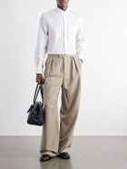 Jacquemus - Tailleur Button-Down Collar Stretch-Cotton Poplin Shirt - White